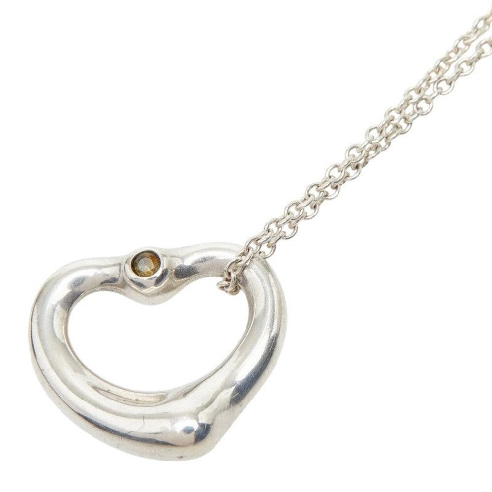 Tiffany & Co. Open Heart Sterling Silver 925 Necklace